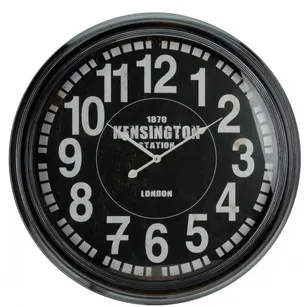 Zegar ścienny 63 cm czarny Y36000080